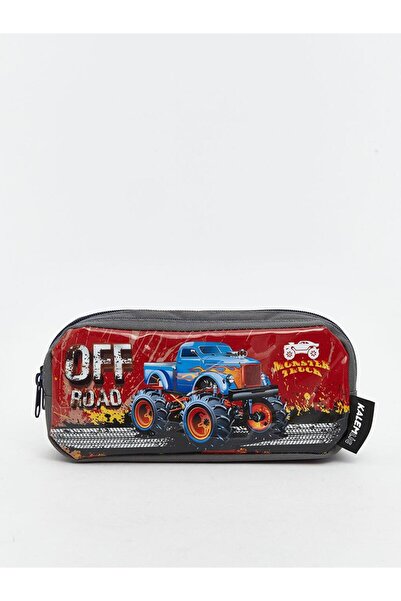 LC Waikiki LCW АКСЕСОАРИ Детски калъф за моливи с принт на кола (W5)