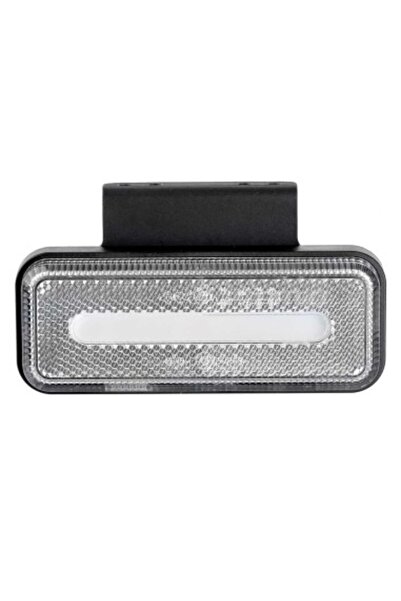 AMIO Lampă de semnalizare LED dreptunghiulară, albă 12-24V