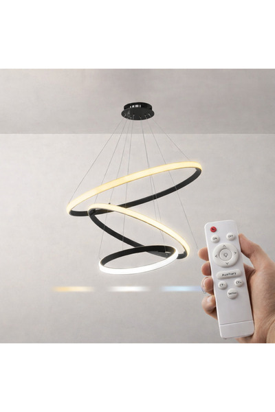 best power ثريا سقفية عصرية بتقنية LED مع جهاز تحكم عن بعد 6911 | ثريا بثلاث ...