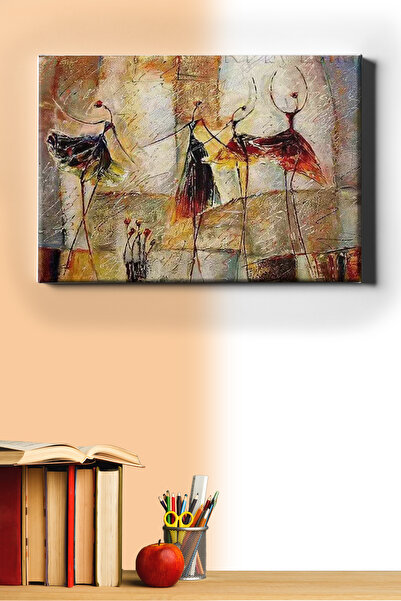 WebStyle Sayılarla Boyama Seti Kasnaklı Tema Dans 60 X 75 Cm