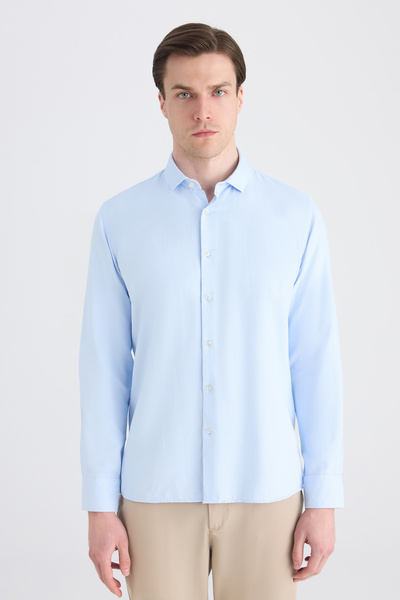 Twn Прилепнала синя риза Dobby