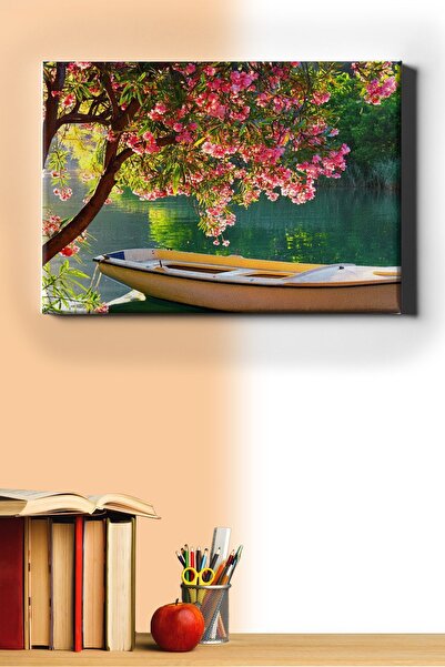 WebStyle Sayılarla Boyama Seti Kasnaklı Göl Manzarası 50 X 65 Cm