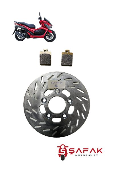 ŞAFAK MOTOSİKLET SYM JET14 200 JET-X 125 ARKA DİSK FREN BALATASI