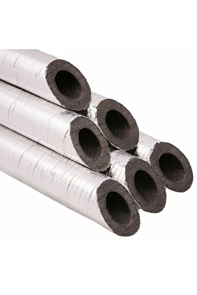 İzocam DOĞALGAZ KOMBİ FOLYO KAPLI TASARRUF BORU KILIFI 2 METRE 20/22mm-Borula...