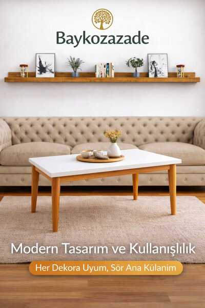 Ayşe Abladan DUVAR RAFI TV UNITESI OTURMA ODASI RAFI 1ADET /KOYU MEŞE