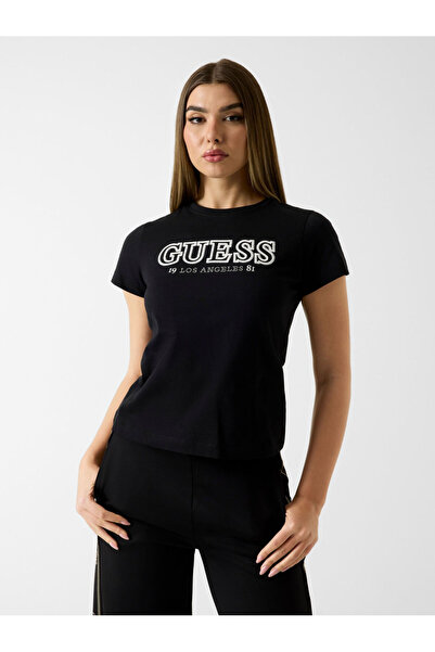 Guess Embroidered logo T-shirt