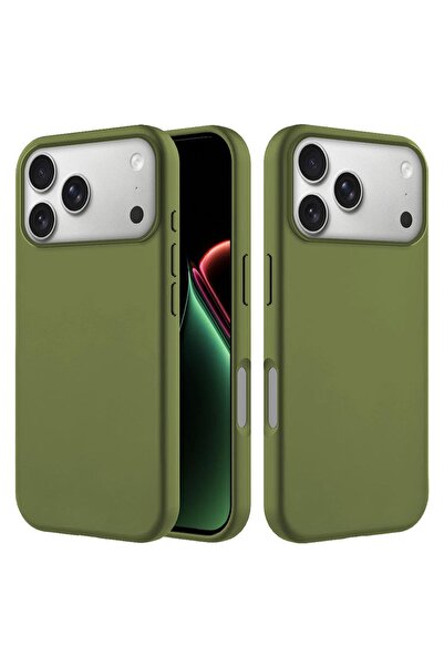 Zebana Apple iPhone 17 Pro Max Uyumlu Kılıf İçi Kadife Silinebilir Lansman Kı...