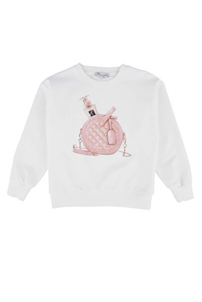 best kids GEANTĂ IMPRIMATĂ SWEA tricou Ecru