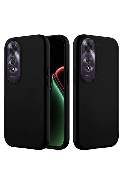 Pro Aksesuar حافظة سيليكون متوافقة مع هاتف اوبو A60، طراز K مخمل قابلة للمسح،...