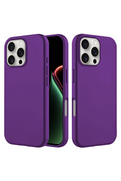 Pro Aksesuar حافظة متوافقة مع هاتف iPhone 16 Pro، حافظة سيليكون قابلة للمسح K...