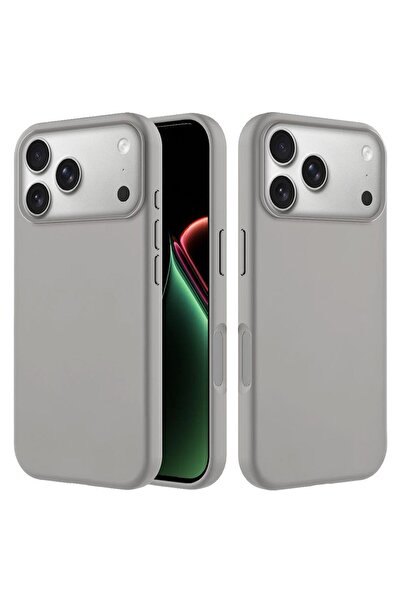 Zebana iPhone 17 Pro Max Compatible Case K Velvet Erasable Launch Case Beige