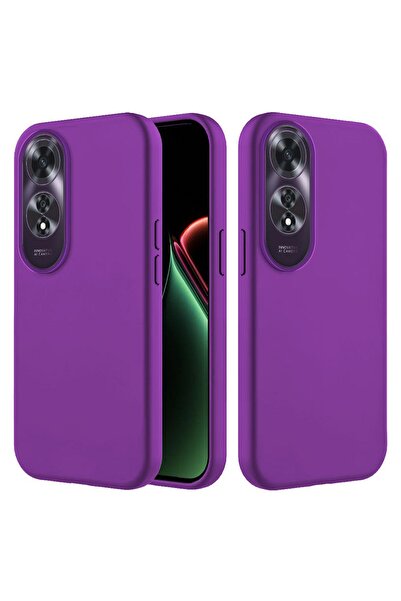 Pro Aksesuar حافظة متوافقة مع هاتف اوبو A60، حافظة سيليكون قابلة للمسح K مخمل...