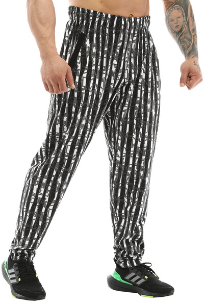 Big Sam Men's Karma Pattern Baggy Cut Sweatpants 1207