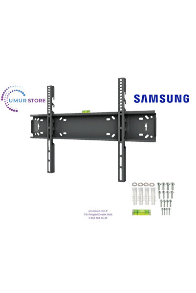 Samsung 55” UE 55U8000 43”- 65” inç Lcd Led Televizyon Sabit Duvar Askı Aparatı