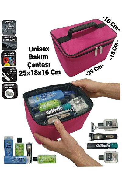 SEVBAGS UNİSEX BAKIM ÇANTASI ŞAMPUANLIK BOY