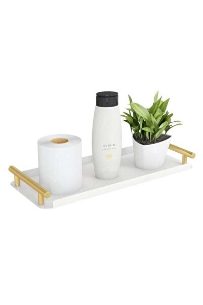 Arabest Toilet Paper Basket,Stainless Steel Toilet Tank Tray with Handle,for ...