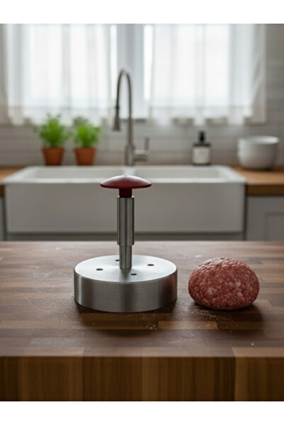 HUBBYCHEF Hamburger Köftesi Kalıbı Hamburger Şekillendirici 12cm