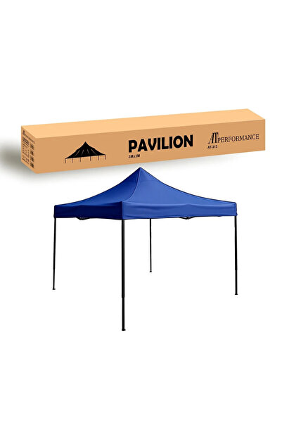 AT Performance Cort tip pavilion 3x3m, prelată impermeabil , pliabil, structu...