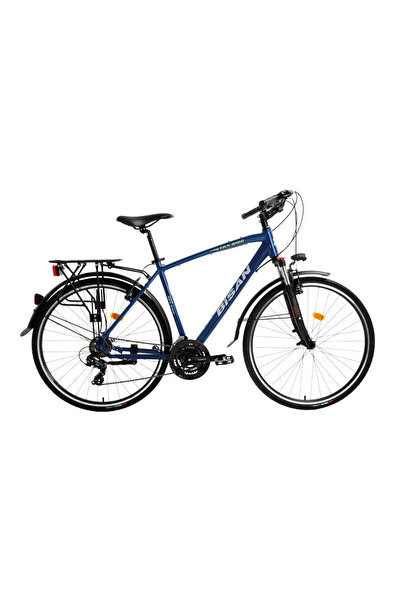 Bisan TRX 8100 CITY ERKEK ŞEHİR BİSİKLETİ 50CM V 28 JANT 21 VİTES LACİVERT YE...