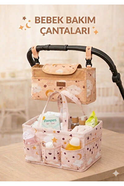 Premium Stroller Organizer Bag I Baby Care Bag