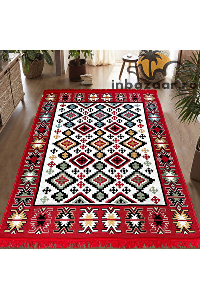 OEM Traditional rustic rug 120x180 cm Red