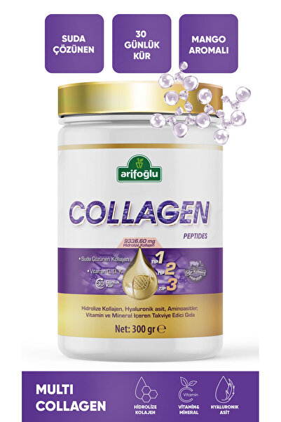 Arifoğlu Collagen Peptides (kolajen) 300 Gr Takviye Edici Gıda