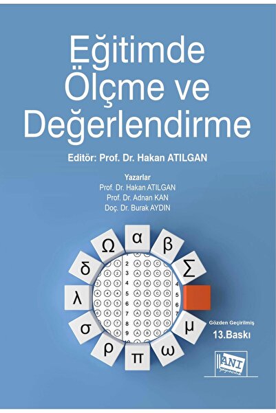 Anı Yayıncılık Eğitimde Ölçme ve Değerlendirme