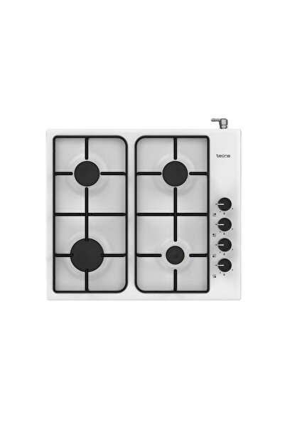 Tecna SÜO 604BE 4 Gözü Gazlı Beyaz Set Üstü Ocak