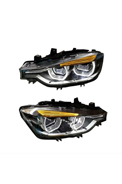 autogp Bmw f30 ön far lambası ledli lci model halogen uyumlu