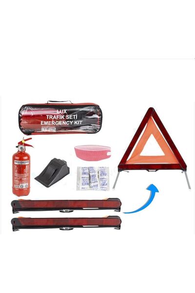 Leader Trafik seti ve yangın tüpü lüx çantalı