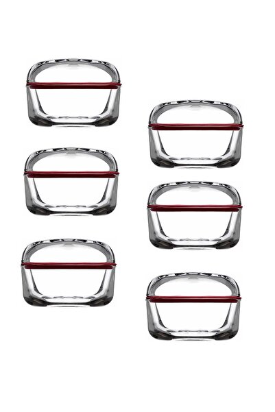 Paşabahçe 96887 Kapaklı Saklama Kabı 6 Adet