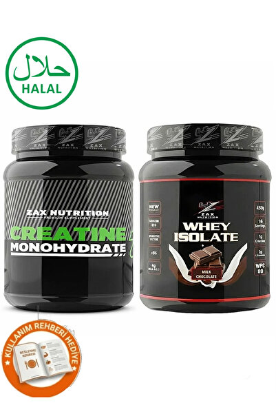 zax nutrition whey ısolate milk 450g----creatın 150g set