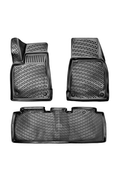 Rizline Tesla Model X 2015+ (5 Koltuk) 3D Havuzlu Paspas