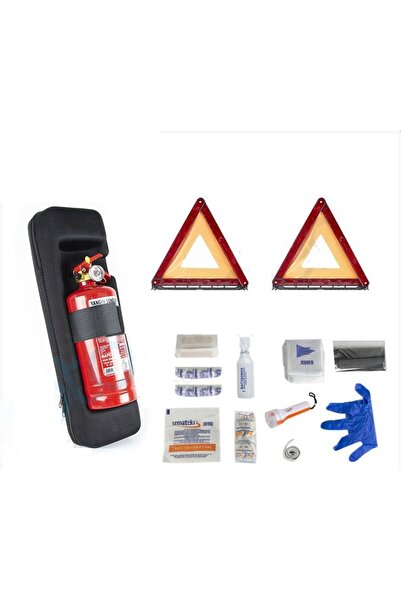 Leader Trafik seti ve yangın tüpü lüx tüvtürk uyumlu