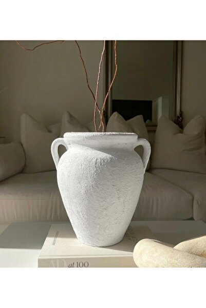 Yalda atelier Sovana Dokulu El Yapımı kuplu Vazo