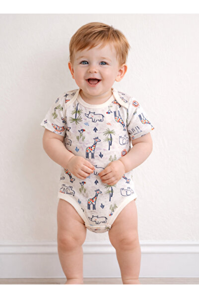 luay 100% Bamboo based Ultra-Soft fabric Onesies Premium Jumpsuit For Baby Bo...