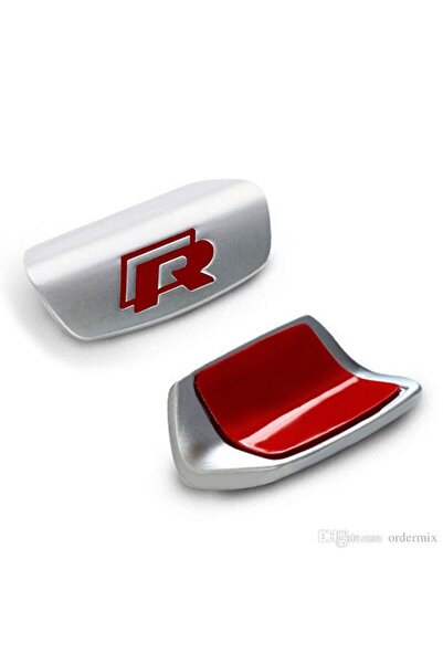 Space Vw R direksiyon logosu arması amblemi kırmızı