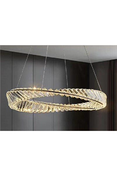 X-light Crystal Chandelier Led, 40W, 3200 Lumens, Gold