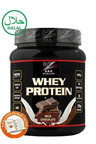 zax nutrition بروتين مصل اللبن - شوكولاتة الحليب 450 جرام