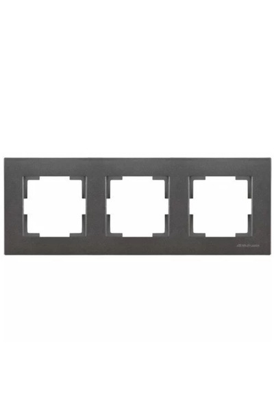 Mutlusan RITA SMOKED TRIPLE HORIZONTAL FRAME