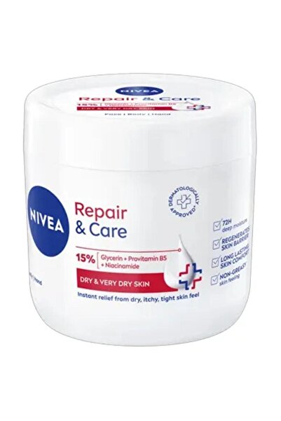 NIVEA Crema Repair & Care cu 15% Glicerina si Vitamina E, 400 ml