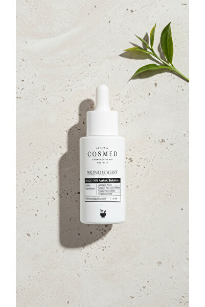 COSMED Azelaik Asit ve Yeşil Çay İçeren Leke Karşıtı Serum/Skinologist 10% AZELAIC SOLUTION 30ML