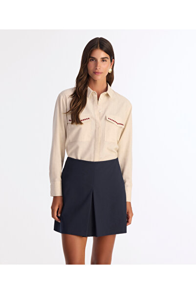 Yargıcı A Form Normal Waist Skirt