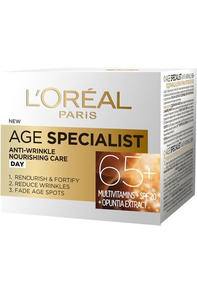 L'Oreal Paris Crema Antirid L’oréal Paris Age Specialist 65+ De Zi, 50 Ml