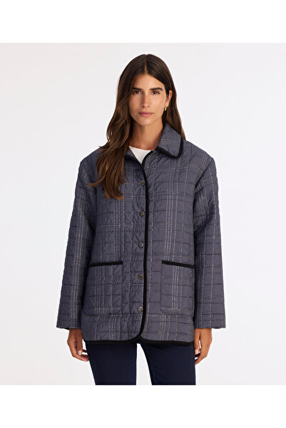 Yargıcı Wide Jacket Collar Long Sleeve Coat