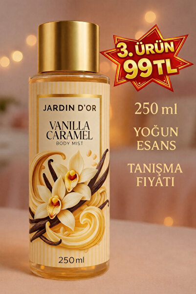 JARDIN D'OR VANILLA CARAMEL BODY MIST / VANİLYA KARAMEL VUCÜT SPREYİ