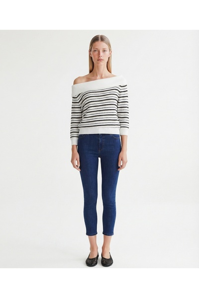 Yargıcı Regular Kayık Yaka 3/4 Kol Kazak