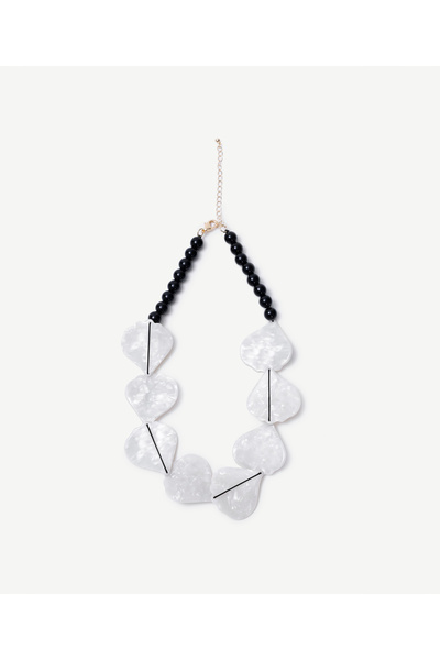 Yargıcı Uzun Akrilik Kolye