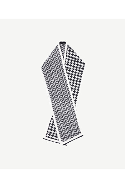 Yargıcı Kazayağı Desenli Atkı