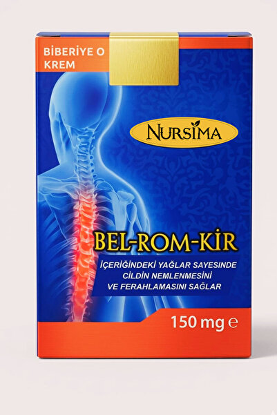 Nursima Ağrı Ve Masaj Kremi Nemlendirici ,Rahatlatıcı Bel-rom-kir Krem 150 Mg